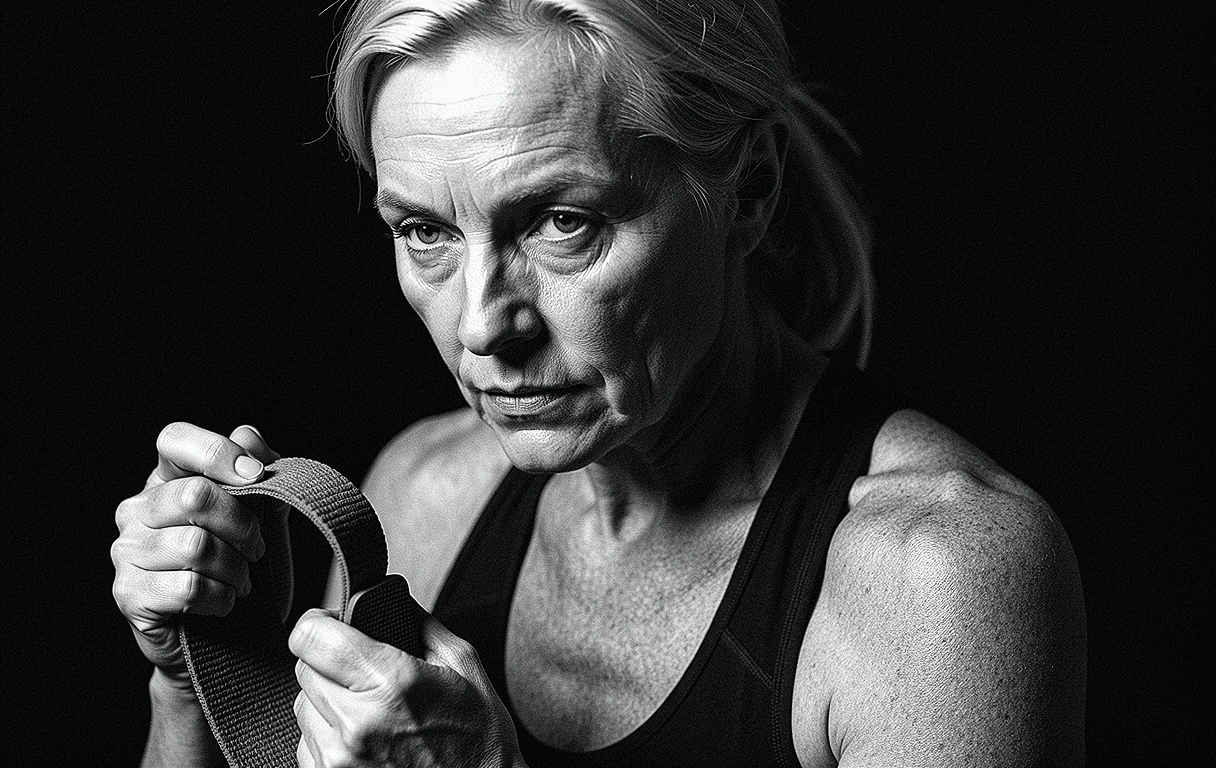 Aktive Frau Portrait